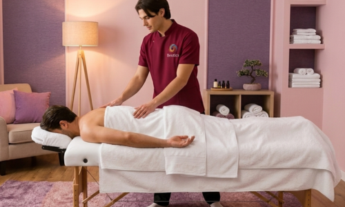 Men's home massage UAE
